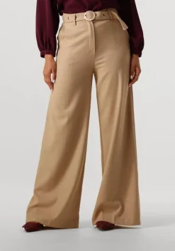 CAROLINE BISS wijde broek 4531 zand Discount