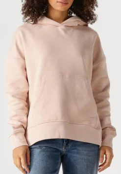 CLOSED trui logo hoodie zand Sale