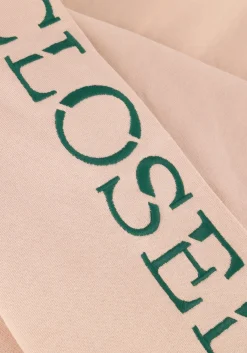 CLOSED trui logo hoodie zand Sale