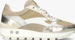 FLORIS VAN BOMMEL lage sneakers sfw-10098 blokki zand Discount