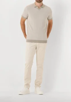 GENTILUOMO polo polo no button ss k2022-280 zand