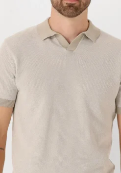 GENTILUOMO polo polo no button ss k2022-280 zand