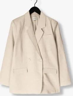 GESTUZ blazer lizagz linen blazer zand Hot