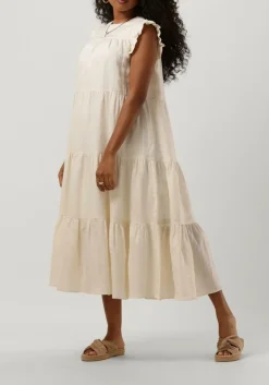 GREEK ARCHAIC KORI midi jurk 130431 zand