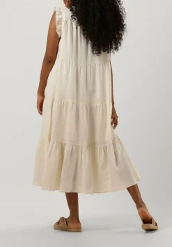 GREEK ARCHAIC KORI midi jurk 130431 zand