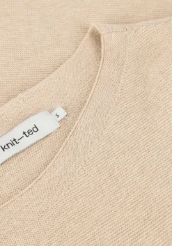KNIT-TED trui eva zand Outlet