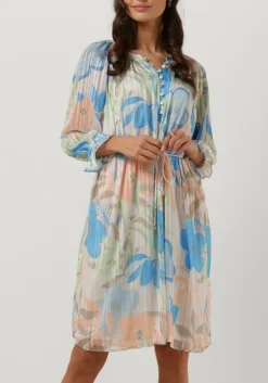 MOS MOSH mini jurk queem botanic dress zand New