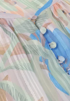 MOS MOSH mini jurk queem botanic dress zand New