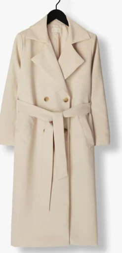NOTRE-V trenchcoats nv-daron belted coat zand Hot