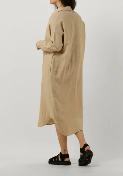 PENN & INK midi jurk s23z556ltd zand Sale