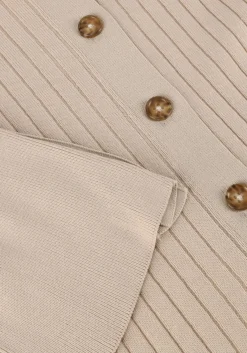 SECOND FEMALE trui jakarta knit collar zand Clearance