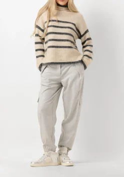 SECOND FEMALE trui ovalis knit t-neck zand Online