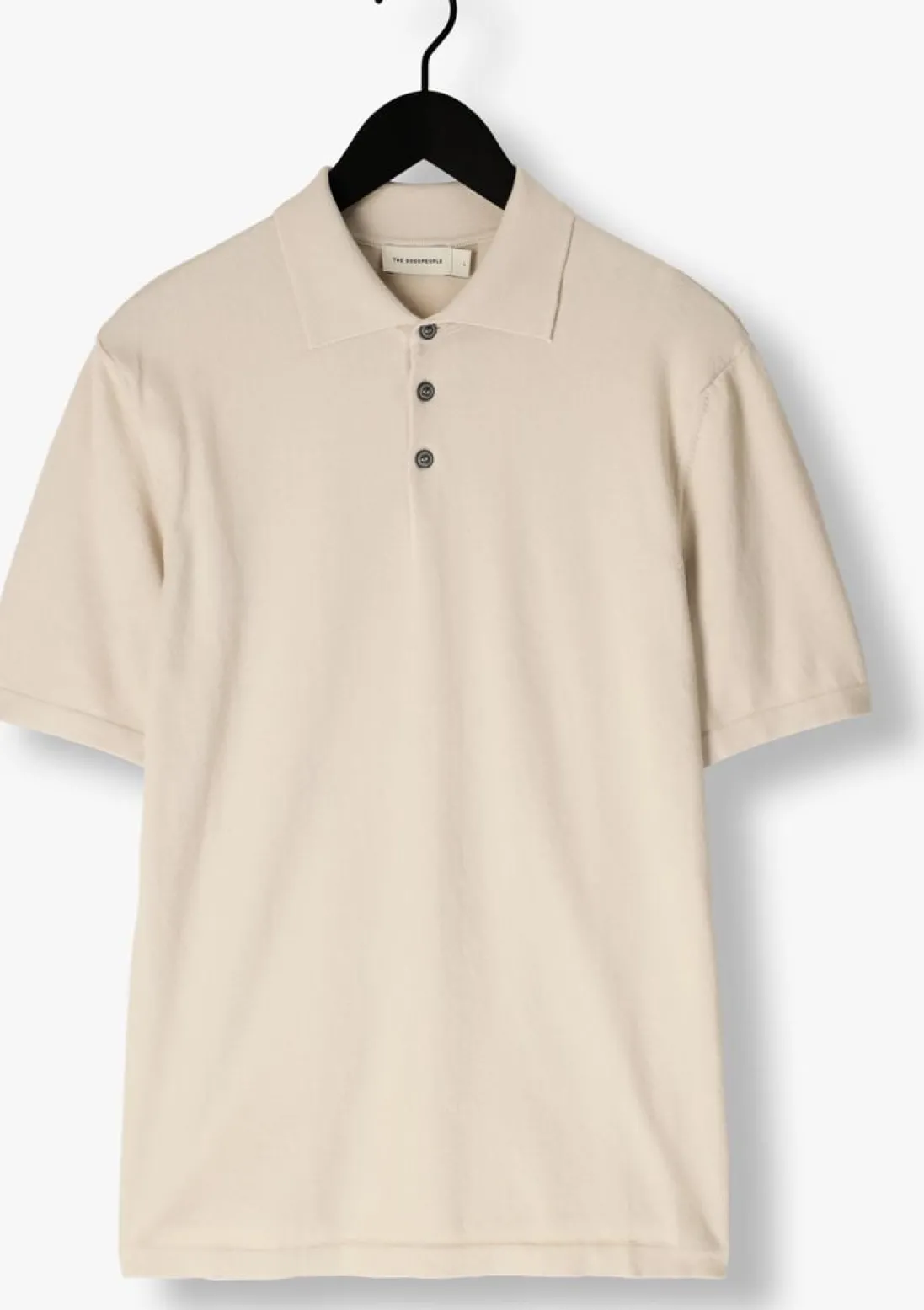 THE GOODPEOPLE polo plan zand Hot