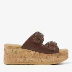 VIA VAI slippers sissel mira zand