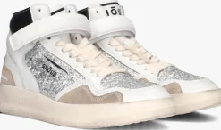 GHOUD en hoge sneakers glitter mid sneaker zilver Outlet