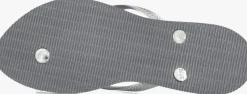 HAVAIANAS en teenslippers slim point zilver Outlet