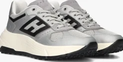 HOGAN en sneakers met mesh sneaker zilver Outlet