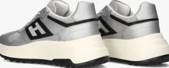 HOGAN en sneakers met mesh sneaker zilver Outlet