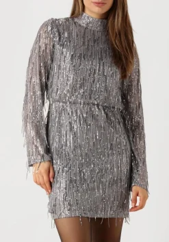 IBANA en mini jurk frasy zilver Hot