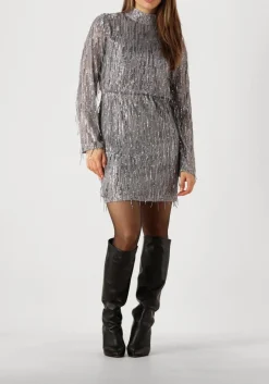 IBANA en mini jurk frasy zilver Hot