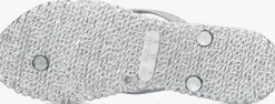 ILSE JACOBSEN en teenslippers cheerful01 zilver Clearance
