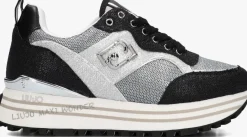 LIU JO en lage sneakers maxi wonder 73 zilver Outlet