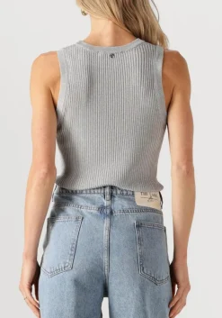 MOS MOSH en top mmrelena imanja knit tank top zilver Online