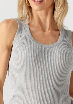 MOS MOSH en top mmrelena imanja knit tank top zilver Online