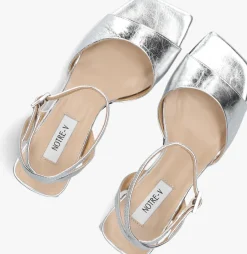 NOTRE-V en sandalen met hak 22304 zilver Discount