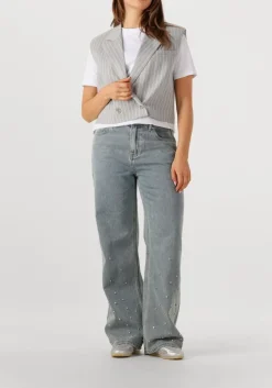 NUBIKK en lage sneakers riley morgan zilver