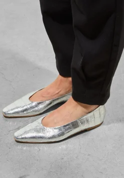 ODARE en ballerina's bilbao zilver Online