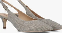 PETER KAISER en slingbacks 79643te zilver Hot
