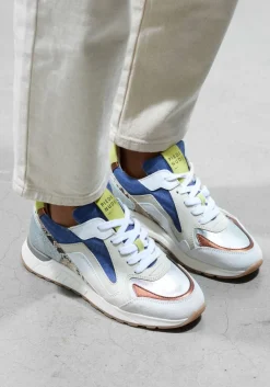 PIEDI NUDI en lage sneakers selva 17.09 zilver Best