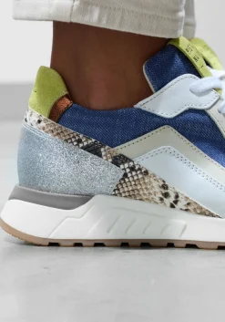 PIEDI NUDI en lage sneakers selva 17.09 zilver Best