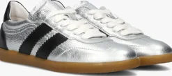 STEFANO LAURAN en lage sneakers 1white101 zilver Discount
