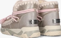 MOU snowboots trainer 02 scoubidoo lace zilverkleurig Sale