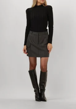 AAIKO e tops & t-shirts ivona zig-zag pes 169 zwart Outlet