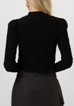 AAIKO e tops & t-shirts ivona zig-zag pes 169 zwart Outlet