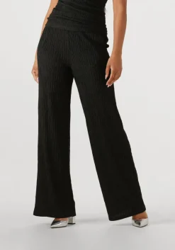 AAIKO e wijde broek ramona structure pes 564 zwart Sale
