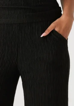 AAIKO e wijde broek ramona structure pes 564 zwart Sale