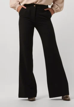 ACCESS e pantalon flare pants with metallic stud d zwart New