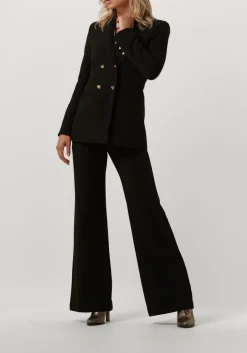 ACCESS e pantalon flare pants with metallic stud d zwart New