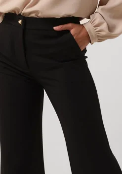 ACCESS e pantalon flare pants with metallic stud d zwart New