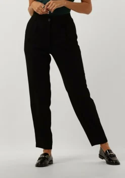ACCESS e pantalon mom pants with pleats zwart Hot