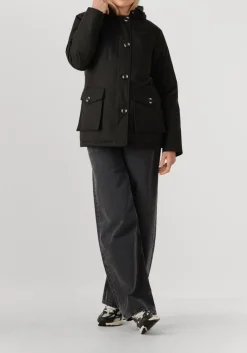 AIRFORCE e parka's 4 pocket parka zwart Outlet