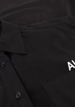 ALIX THE LABEL e blouses ladies woven oversized poplin blouse zwart Clearance
