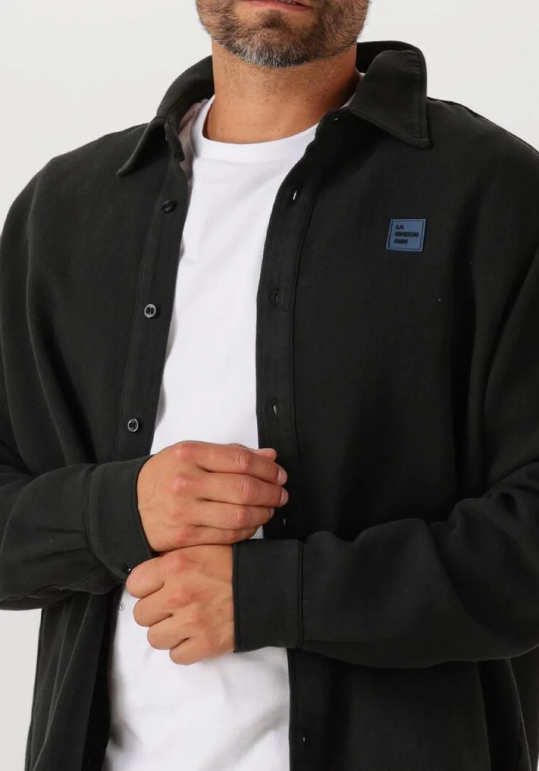 AMERICAN VINTAGE e overshirt afaz chemises zwart Best