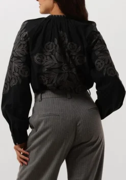 ANTIK BATIK e blouses eglantine blouse zwart Outlet