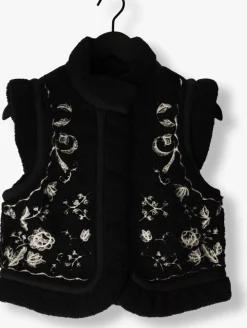 ANTIK BATIK e gilet saliba gilet zwart Discount