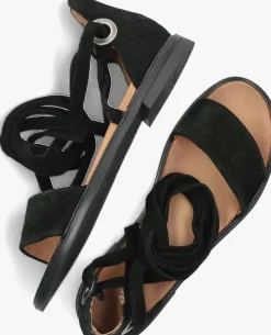 AYANA e platte sandalen m05084 zwart Hot